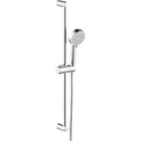 Hansa HANSABASIC Garniture de barre murale, 3 jets, chrome, 55780133, 55780133