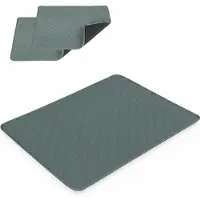 KLK InAndOutdoorMatch - Tappetino per cani - Super lavabile - Grigio