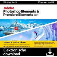 Adobe Photoshop & Premiere Elements 2027 Student/Teacher - Digitale licentie