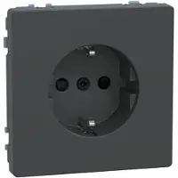 Merten MEG2300-6034 Presa di corrente con protezione tattile avanzata D-Life antracite