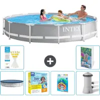 Intex Struttura per piscina a forma di prisma - 366x76 cm - composta da 5 elementi - modello S57
