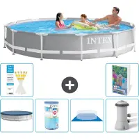 Intex Struttura per piscina a forma di prisma - 366x76 cm - composta da 5 elementi - modello S167