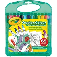 Crayola Astuccio Per Pennarelli Lavabili 65 Pezzi