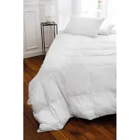 OEM Copripiumino in cotone percal, 240x260 cm, bianco