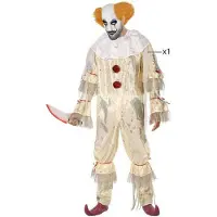 Atosa Costume Da Pagliaccio Macabro