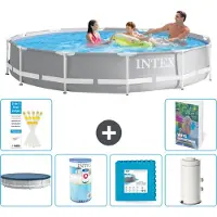 Intex Struttura per piscina a forma di prisma - 366x76 cm - composta da 5 elementi - modello S80