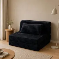 Merkloos Divano letto pieghevole con cuscini e materasso