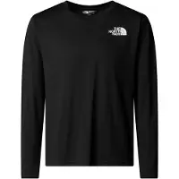 The North Face Teen's 24/7 L/S Tee Maglia da corsa Bambini (XXL, nero)
