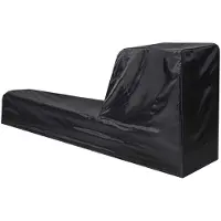 Merkloos Macchina per la falciatura - Materiale Oxford impermeabile - 241 x 61 x 100 cm - Colore nero