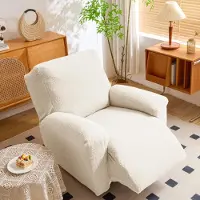 Merkloos Copertura per poltrona relax con fondo antiscivolo e tasche