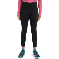 Icebreaker Women's Speed Winter Tights Leggings da running Donna (M, nero)
