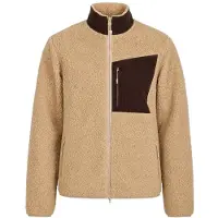 The Mountain Studio Soft Wool Pile Cord Jacket Giacca in pile Uomo (XXL, beige)
