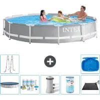 Intex Struttura per piscina a forma di prisma - 366x76 cm - composta da 8 elementi - modello S41914
