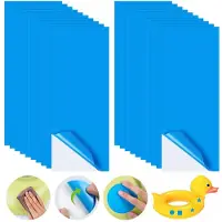 Merkloos Kit di riparazione per prodotti gonfiabili - Toppa autoadesiva in PVC per piscine - Modello 1