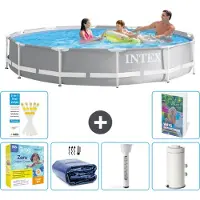 Intex Struttura per piscina a forma di prisma - 366x76 cm - composta da 5 elementi - modello S10