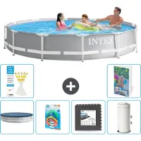 Intex Struttura per piscina a forma di prisma - 366x76 cm - composta da 5 elementi - modello S143