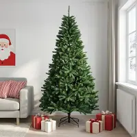 Syfax Albero di Natale Artificiale con Rami Pieghevoli 210 cm PVC