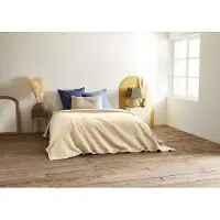 OEM Coperta, color crema, 220 x 240 cm, composizione: 90%.poliacrilico, 5% cotone, 5% poliestere