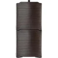 Selius Regenton Modulare - Capacità: 125 litri - Materiale: Plastica - Colore: Marrone (Mokka)