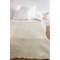OEM Coperta in lana di pecora, 240x300 cm, colore naturale, 100% lana di pecora, ideale per l'inverno