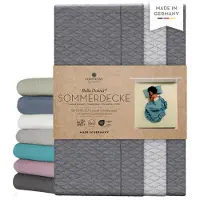 OEM Coperta estiva, 150x220 cm, realizzata in Lyocell Lyocell, cotone e poliestere riciclato, colore chiaro