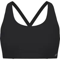 New Balance Women's RC Bra Reggiseno sportivo Donna (S - A-C, nero/beige)