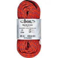 BEAL - Corda da arrampicata - Rando 8 mm Orange - Taglia 48 m - Arancione