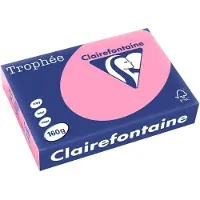 Clairefontaine Carta Colorata Rosa brillante A4 160 g/m² (250 fogli)