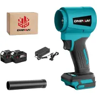OEM Soffiatore a batteria, motore brushless, design senza fili, 2 batterie, spina di tipo europeo