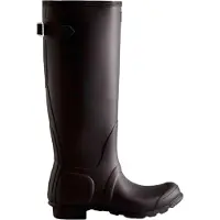 Hunter per donna. WFT1001RMA Stivali regolabili sul retro originali neri (37), Nero, Basso, Nessuno, Casual