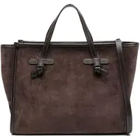 Gianni chiarini borsa a mano e tracolla miss marcella in suede espresso