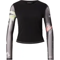 Desigual Maglietta 'MARIANA' verde chiaro / nero / bianco