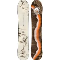 Burton - Snowboard freeride - Cartographer 2027 in Legno - Taglia 159 cm - Bianco
