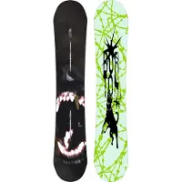 Burton - Snowboard all-mountain - Process Bad Dog 2027 in Legno - Taglia 159 cm - Nero