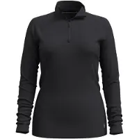 Smartwool Women's Classic All-Season Merino BL 1/4 Zip Boxed Intimo lana merinos Donna (M, nero)