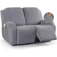 Merkloos Copertura per sedia modello "Relax" in tessuto Jacquard, con braccioli