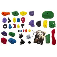 Metolius Climbing Mega Pack 30 Appigli da arrampicata (30 Holds, bianco)