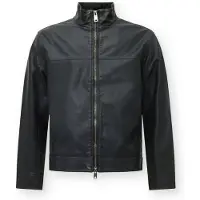 Abercrombie & Fitch Giacca di mezza stagione nero
