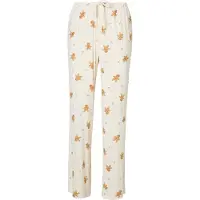 Hunkemoller Pantaloncini da pigiama 'Ess' camello / rosso ciliegia / bianco lana