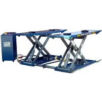 HBM Ponte di pulizia professionale per auto elettriche da 3 tonnellate, ponte di pulizia, ponte per pneumatici - 400 Volt