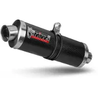 MIVV Silenziatore Omologato Slip On Oval Yamaha Yzf 600 Thundercat 1996-01 Y.004.le