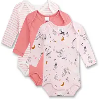 Sanetta Tutina / body per bambino colori misti / rosa