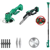 OEM Troncatrice elettrica, tosaerba, motosega telescopica, senza batteria, spina EU da 100V-240V