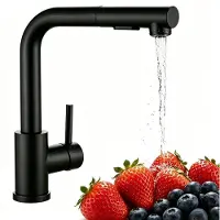 Sonstiges Miscelatore da cucina estraibile, acciaio inossidabile, girevole a 360°, colore nero