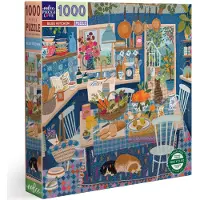 Eeboo Puzzle Blue Kitchen Epztbuk 1000 Pezzi