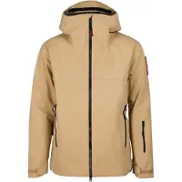 The Mountain Studio - Giacca da sci impermeabile e traspirante - 3L Rugged Ripstop Shell Jacket Kelp - Taglia S - Marrone