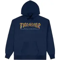 Thrasher Felpa Con Cappuccio Smile By Spanky