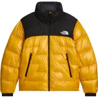 The North Face - Piumino caldo e comprimibile - M Summit Nuptse Jacket Summit Gold TNF Black in Nylon - Taglia M - Giallo