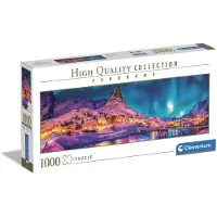 Clementoni Puzzle Lofoten Islands Colorful Night 1000 Pezzi
