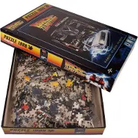 SD Toys Ritorno Al Futuro Alimentato Da Condensatore Di Flusso Puzzle 1000 Pezzi